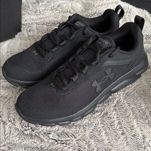 Under Armour Black Athletic Shoes